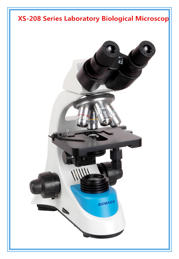 BIOBASE Newest XS-208 Series Binocular Drawtube and Biological Microscope Theory Compound Microscope