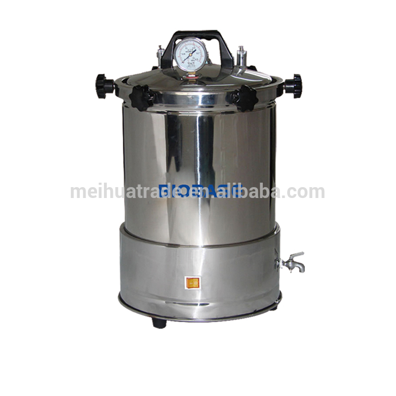 CE Marked BKM-P24(A) Biobase Medical Laboratory Clinic Alarming Desk-top Portable Autoclave Sterilizer Price