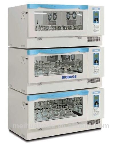 Hot sale Stacked Large Capacity Shaking Incubator with PID controller and UV lamp