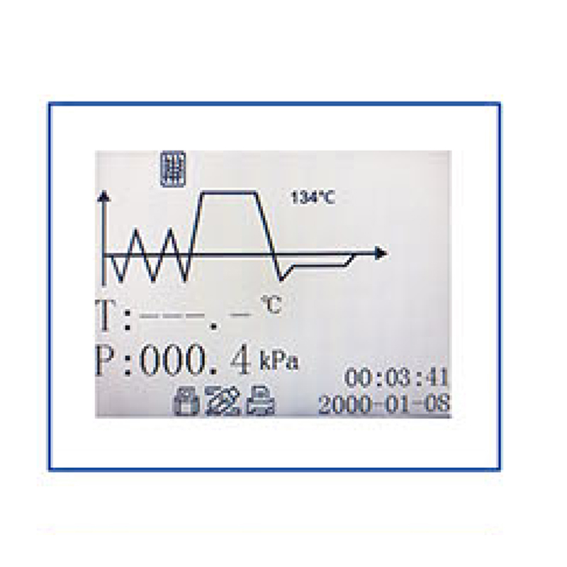 BIOBASE 18~24L CE certificate LCD display Class B dental autoclave microbiology with built in mini printer