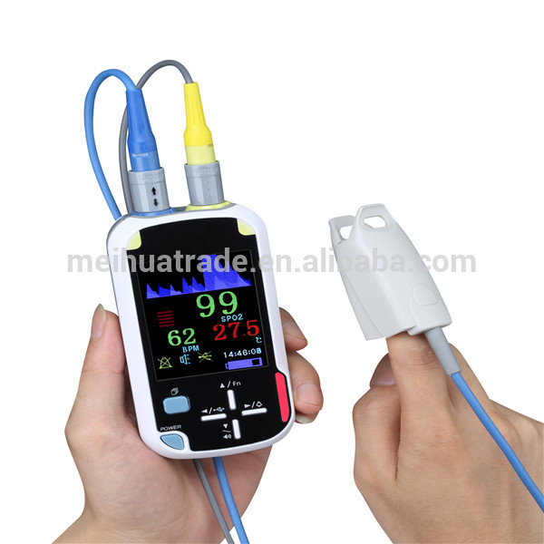 WireLess BlueTooth Portable Pulse Oximeter (BK-BTPO) with 2.8 inch color TFT LCD in real time display