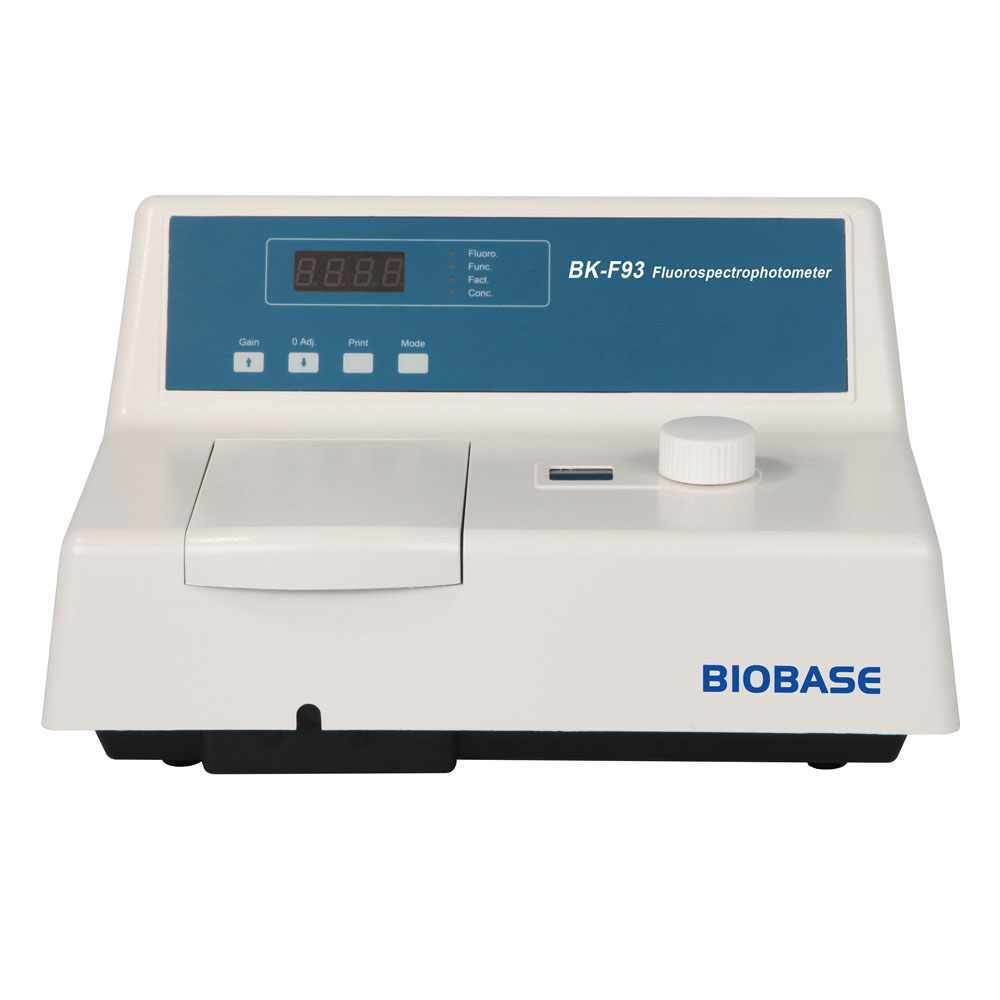 Laboratory Fluorescence Spectrophotometer with 1200 line Diffraction Grating Emission Monochromator