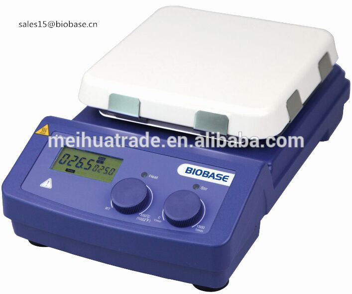 LCD Digital 7 Inch Magnetic Hotplate Stirrer with Competitive Price