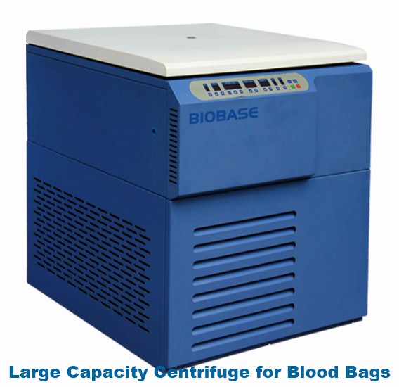 BIOBASE Large Capacity Centrifuge for Blood Bags or yes prp kit