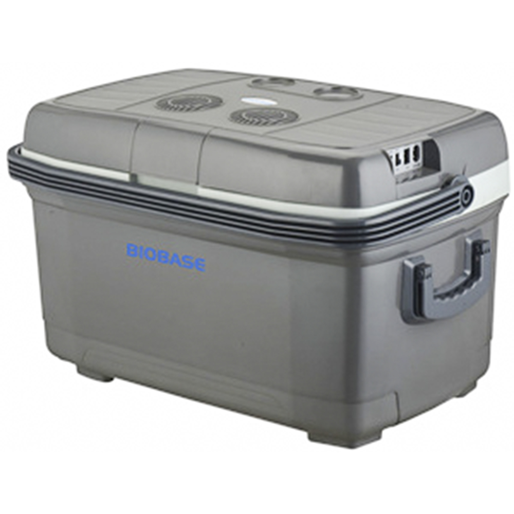 BIOBASE China 2 Casters Car Travel Refrigerator DC 12V 24V Car Portable Fridge Freezer Car refrigerator