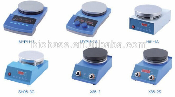 laboratory hot plate magnetic stirrer with Multi stirring positions cheap price