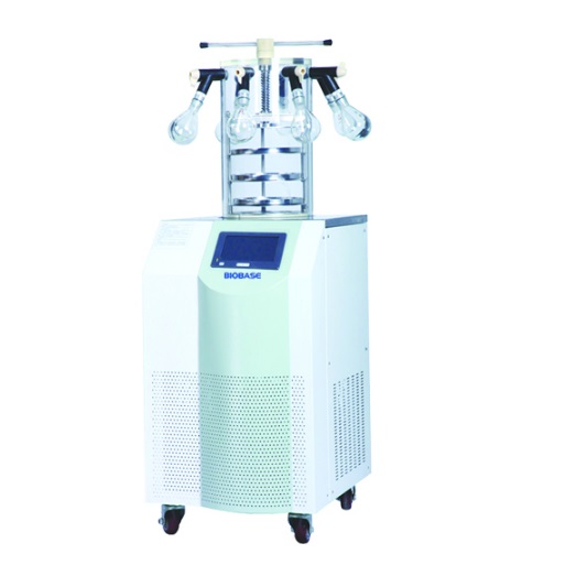 BIOBASE China BK-FD12PT mini freeze dryer biological products drugs chemical food industries for sale vertical type