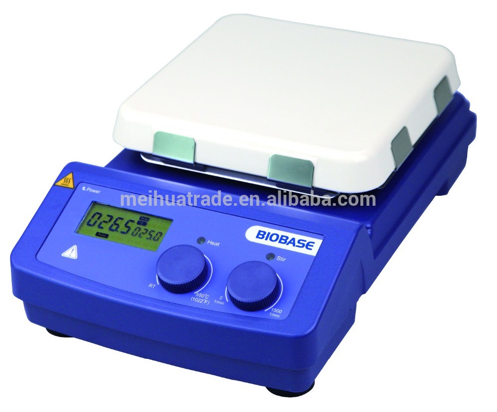 BIOBASE New Design Magnetic Stirrer,hotplate with stirrer,Magnetic stirrer with hot plate