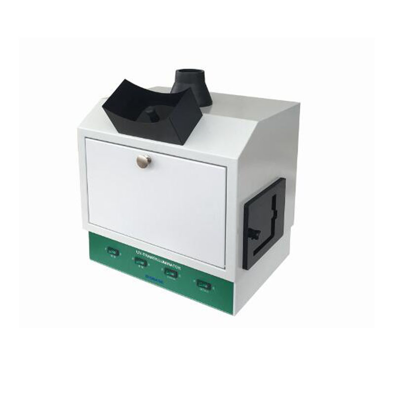 Photographed and Cutting the Electrophoresis Gel UV-Transilluminator