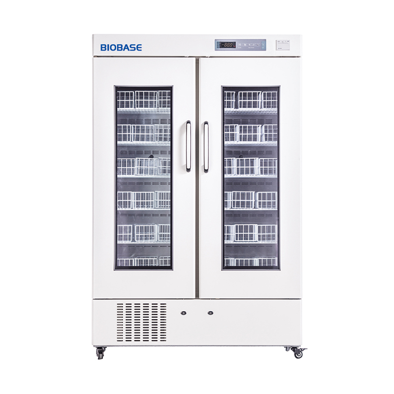 BIOBASE China Hot Sale 650L Blood Bank Refrigerator Lab using