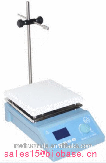 HOT SALE LAB BS-3H LCD Digital 7 Inch Magnetic Hotplate Stirrer with competitive price