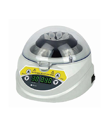 BIOBASE Newest 0.2/0.5/1.5ml laboratory hand mini micro high speed centrifuge with timing function