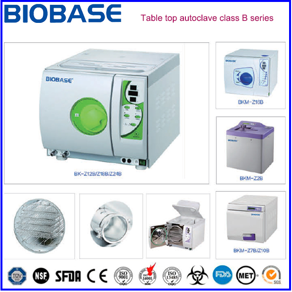 Table top 12L autoclave Class B with usb and computer support