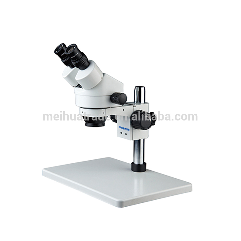 SZM45T Stereo Zoom Microscope with Trinocular Head Inclined at 45