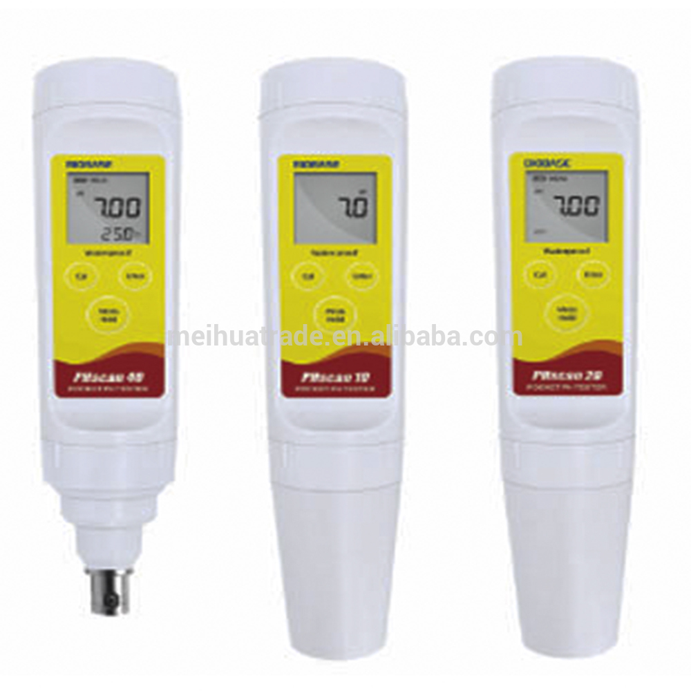 Pocket PH Meter for measurement of acidity and alkalinity of liquids