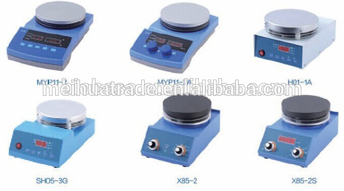 China Max. stirring 2L laboratory digital hot plate magnetic stirrer with low price BS-2H