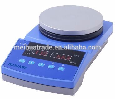 BIOBASE Newest Digital Stainless Steel/Aluminum Alloy Hot plate Magnetic Stirrer for Chemical Laboratory