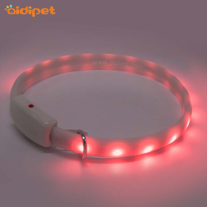 -| Led Rgb Durable Fashionable Pet Collar Aidi-c7 - Shenghong