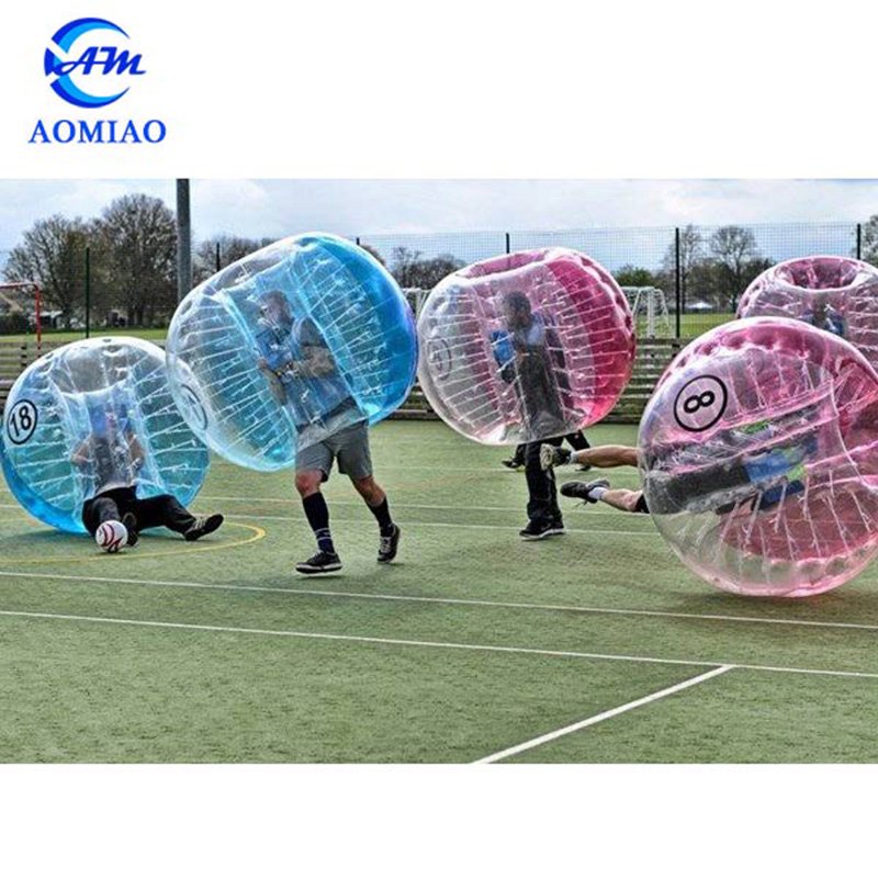 AOMIAO Half Blue Human Soccer Bubble BS2B Bubble Soccer image21