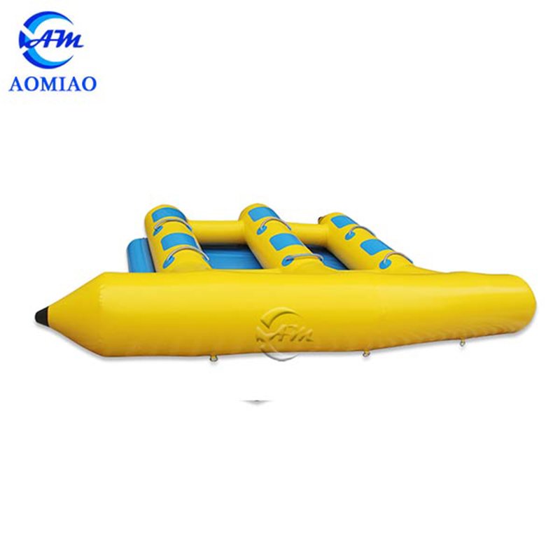 AOMIAO Yellow Inflatable Flying Fish WGF1 Inflatable Water Game image12