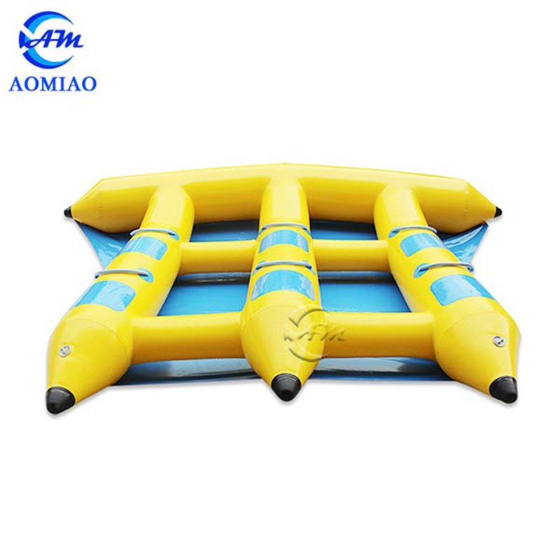 AOMIAO Yellow Inflatable Flying Fish WGF1 Inflatable Water Game image12