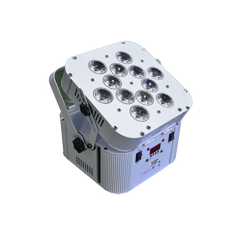 12pcs Led Wireless Battery Par Light 6in1  X-P1218