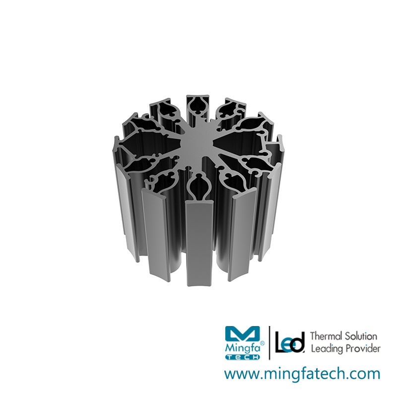 FanLED-7020/7050/7080 aluminum custom heatsink manufacturer