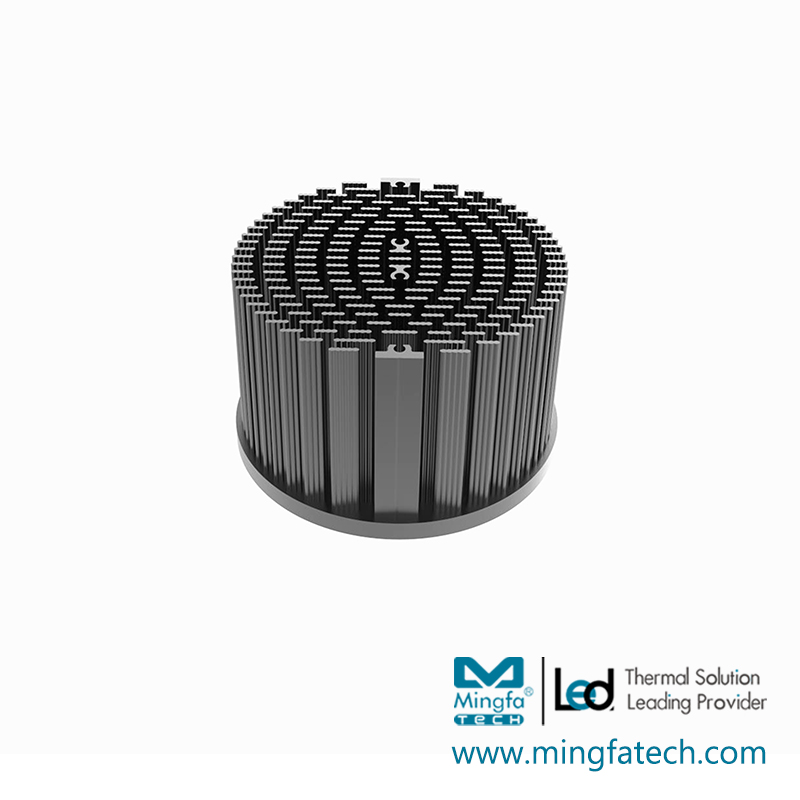 xLED-8030/8050 Pin fin aluminum heat sink