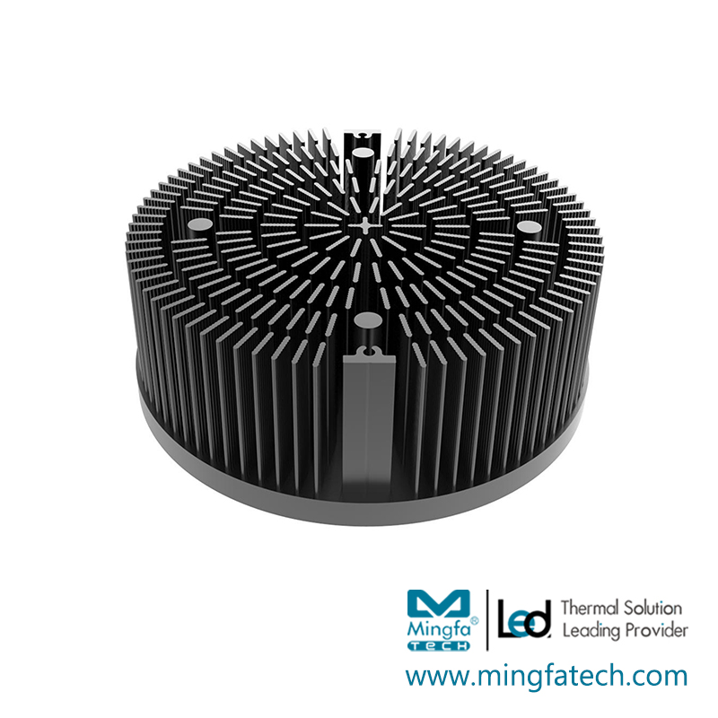 xLED-16530/16560/165100 LED heat sink AL1070 pin fin coolers