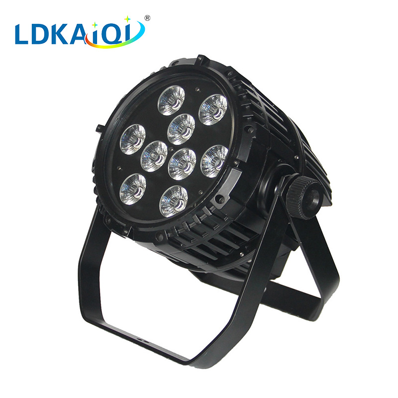led waterproof battery wireless par light 9X10W 4in1/5in1/6in1