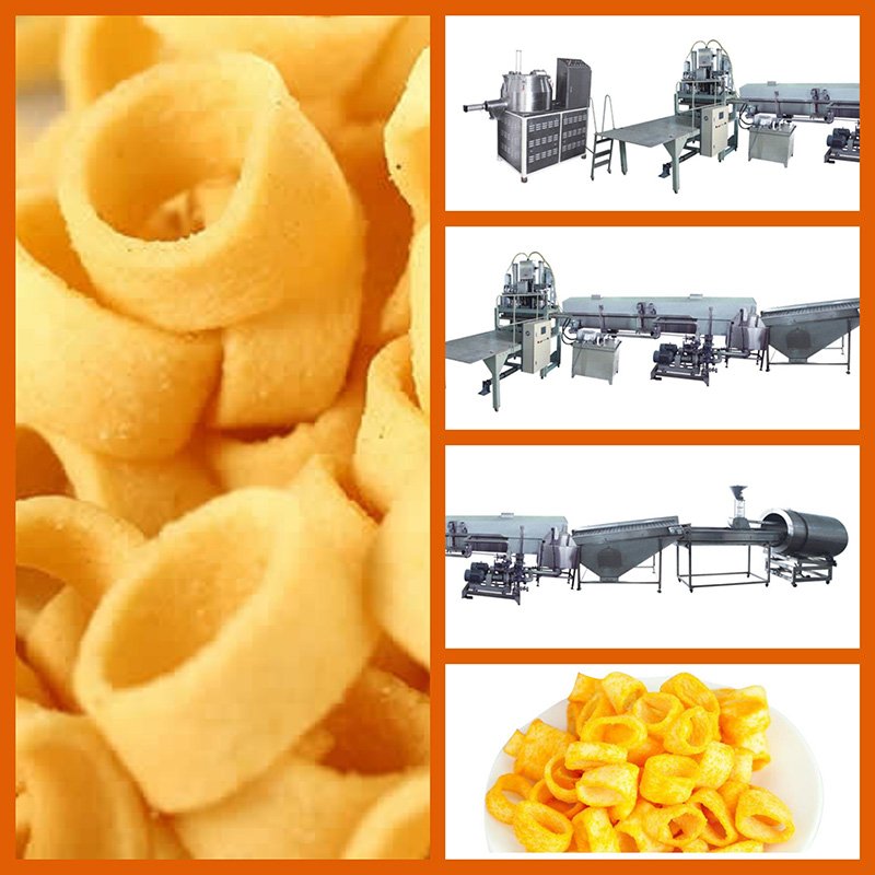 HANDYWARE Potato Ring/Stick/Flat Chip Direct Extruder Frying Production Line Potato Chips Processing image16