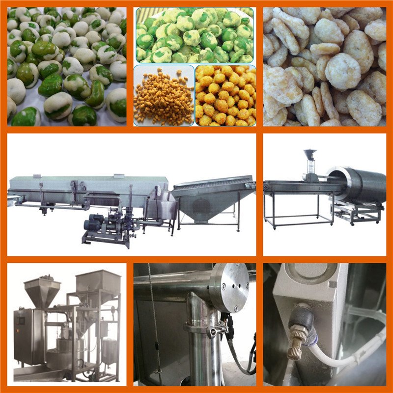 HANDYWARE Full Automatic Coated Peanuts Processing Line Coated Nuts Processing image14