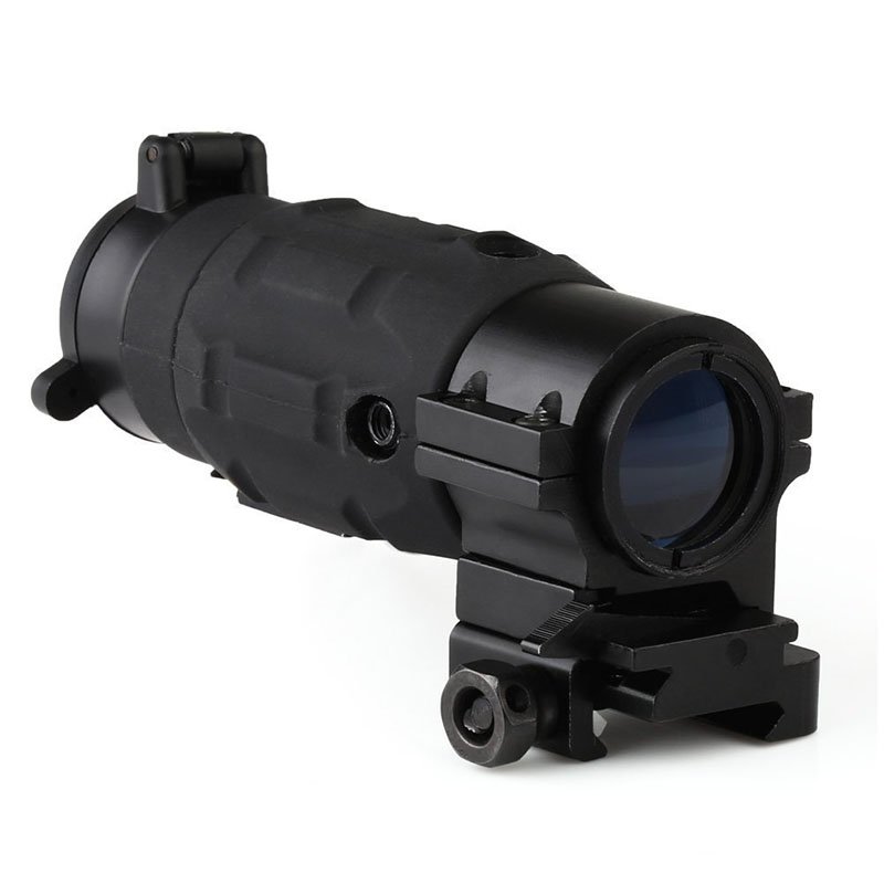 Long Xiang Optics Best Picatinny Rail 3x Magnifier For Red Dot Tactical Scope   ZB3x21 Tactical Scopes image1
