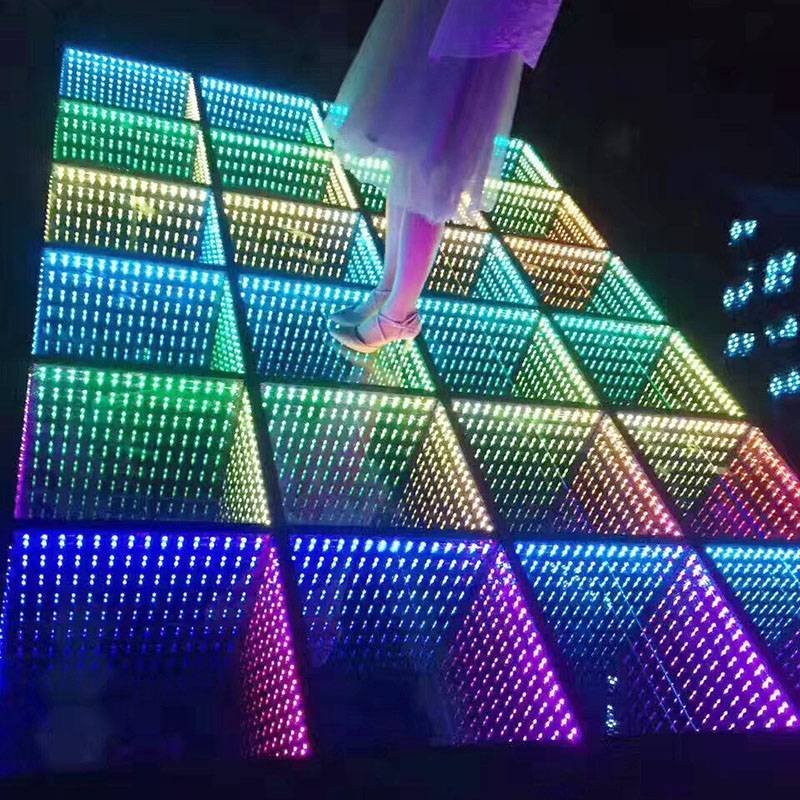 3D pattern infinity dancing floor