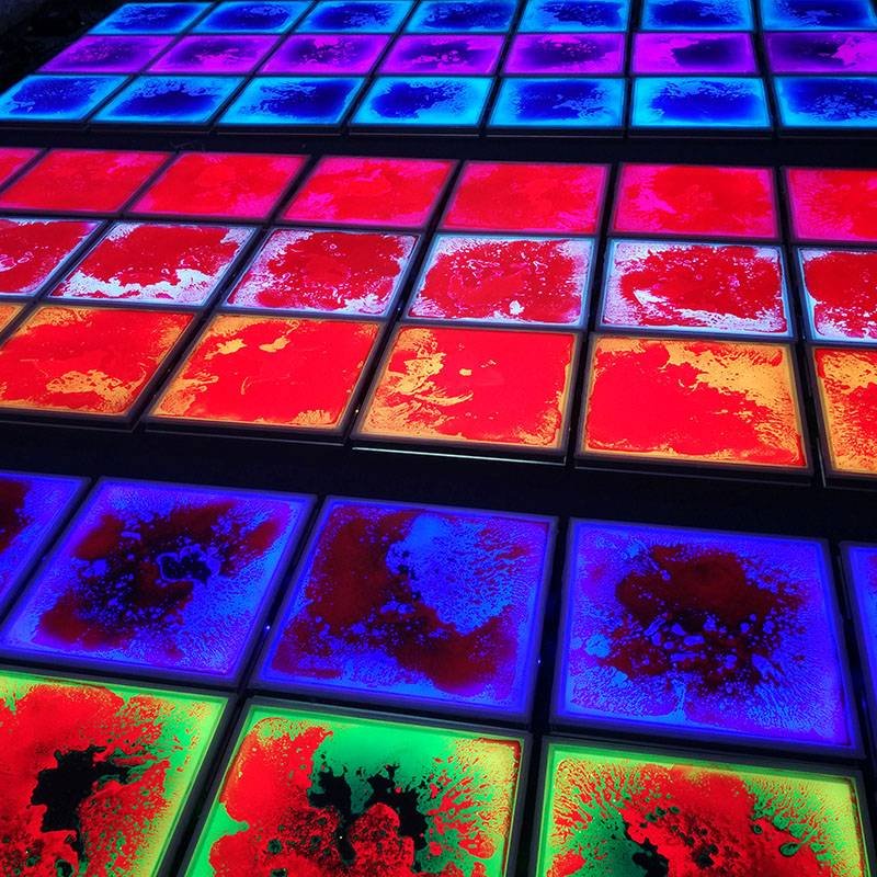 PVC Liquid LED dance floor
