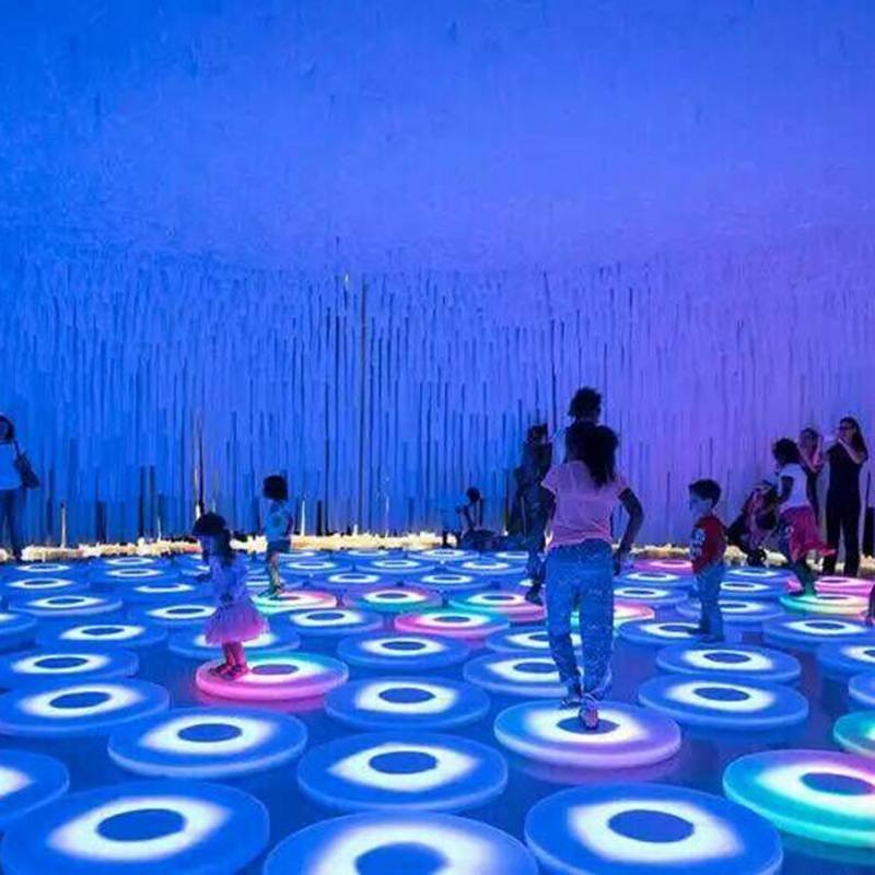 Rainbow Circle LED Dance Floor