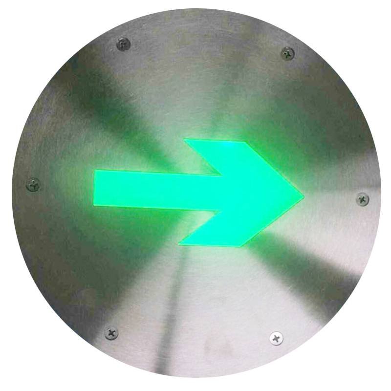 Green Arrow Guiding LED Dance Floor