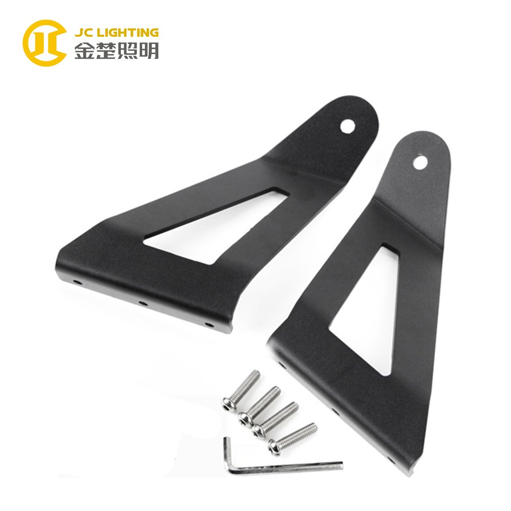 JC206 Factory Price Iron Black LED Driving Work Light Bar Mount Brackets for Ford Raptor