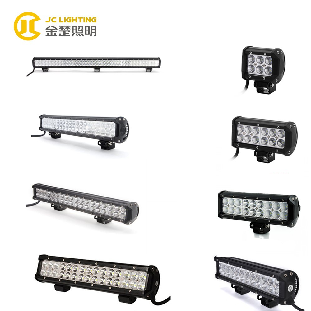 JC03218B-18W 36W 54W 72W 126W 234W 252W 288W 324W double row led light bar offroad, autos electricos