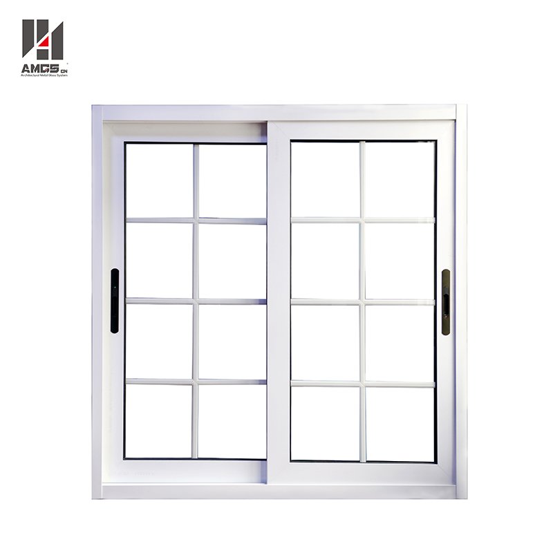 AMGS Latest French Window Grill Design Aluminium Sliding Glass Window Aluminum Sliding Windows image23