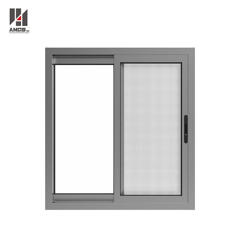 AMGS 100F Aluminum Sliding Window With Sash Window Aluminum Sliding Windows image21