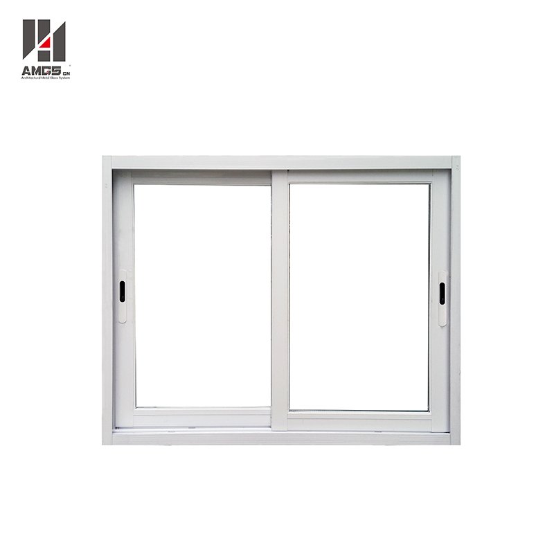 AMGS White Waterproof Aluminium Sliding Window With Mosquito Net Aluminum Sliding Windows image17