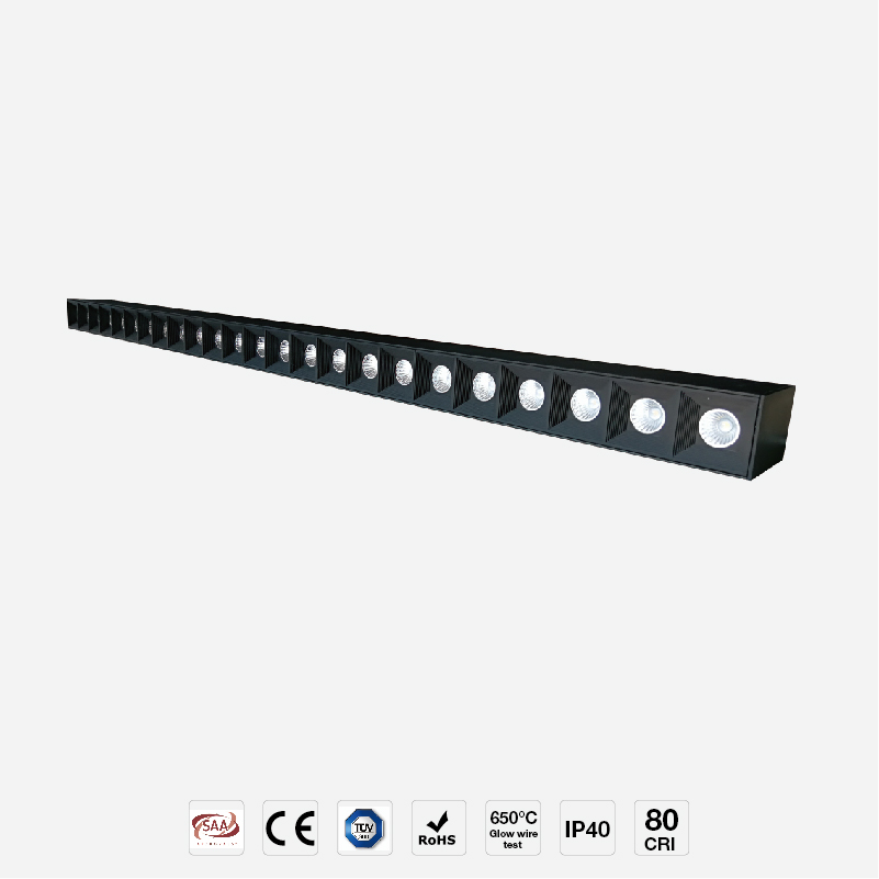 Lens LED Linear Light LL50 Lower Glare UGR<14