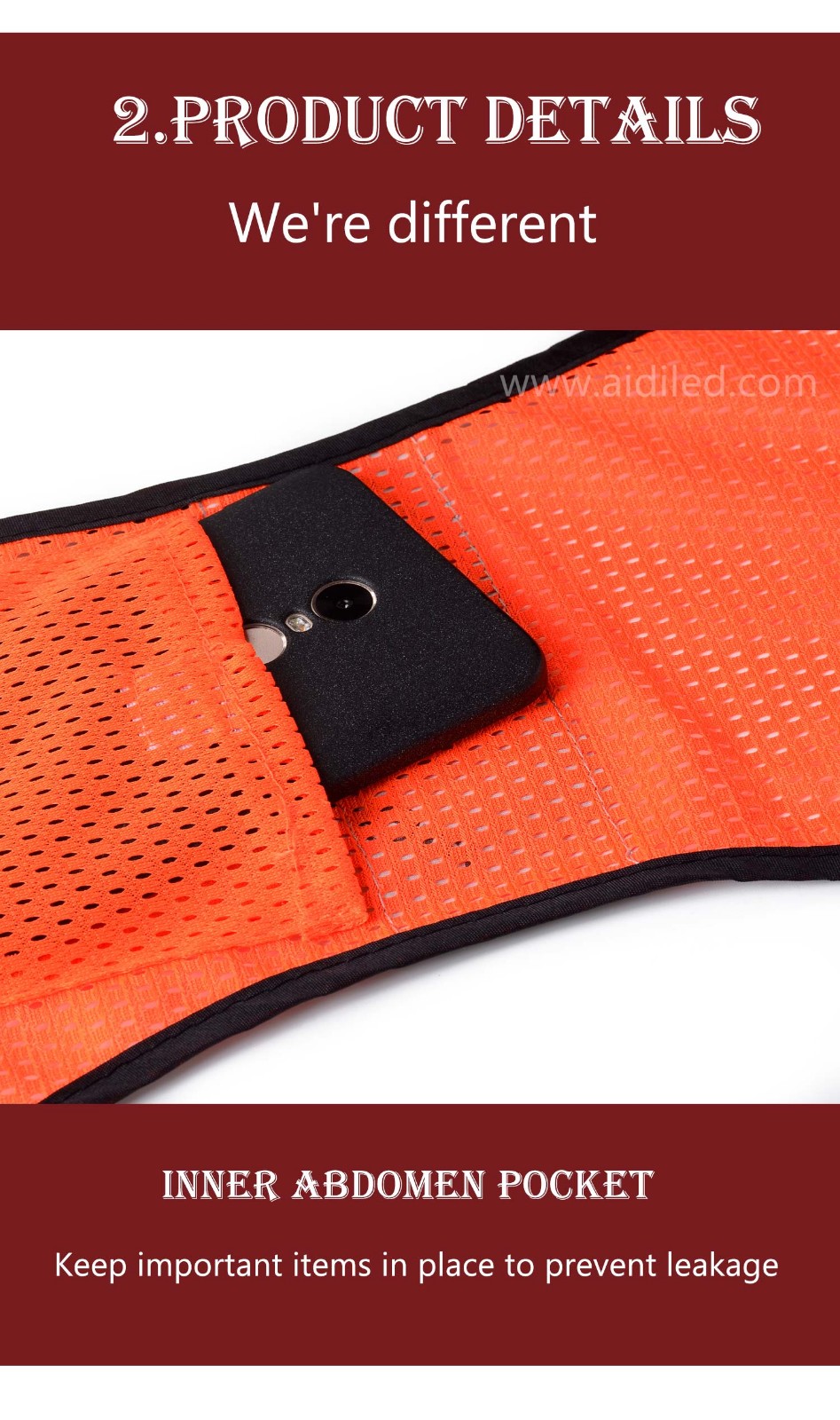 -| Led Outdoor Sports Safety Vest Aidi-s11 - Shenghong-4