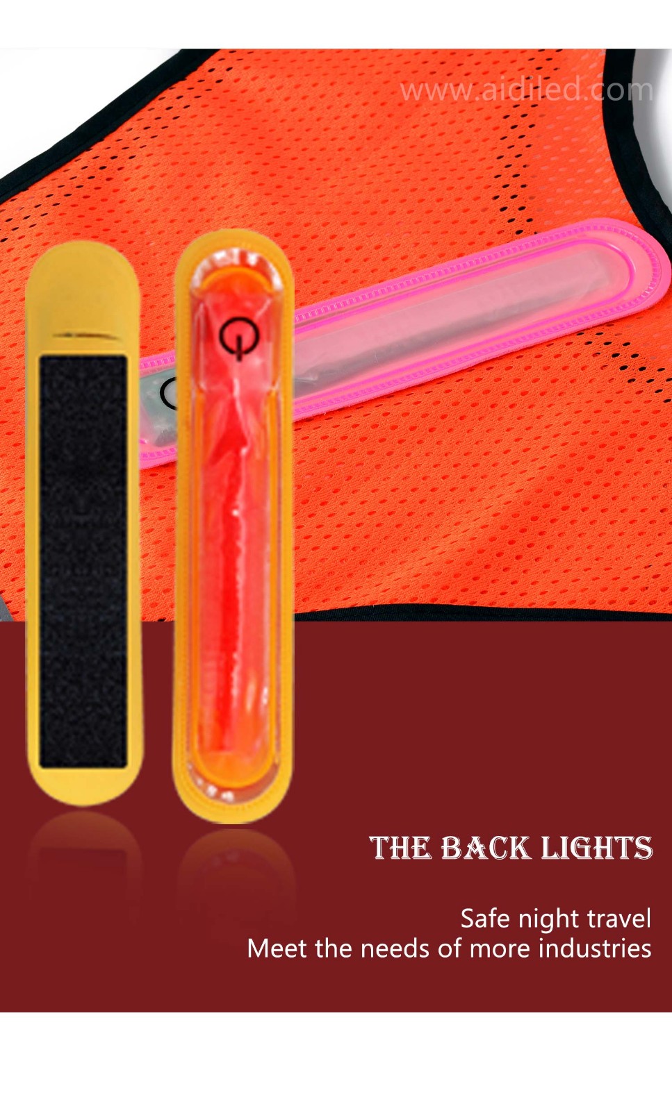 -| Led Outdoor Sports Safety Vest Aidi-s11 - Shenghong-5