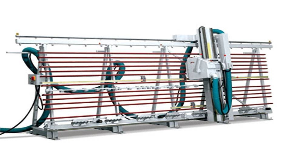 kingtool aluminium machinery KT-971A Aluminum Composite Panel Grooving and Cutting Machine (Vertical Panel Saw) ACP Processing Machine image1