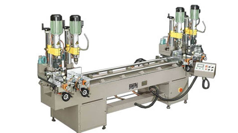 kingtool aluminium machinery KT-368J Pneumatic Multi-Head Al Drilling Machine (for Sanitary Ware Material) Aluminium Drilling Machine image2