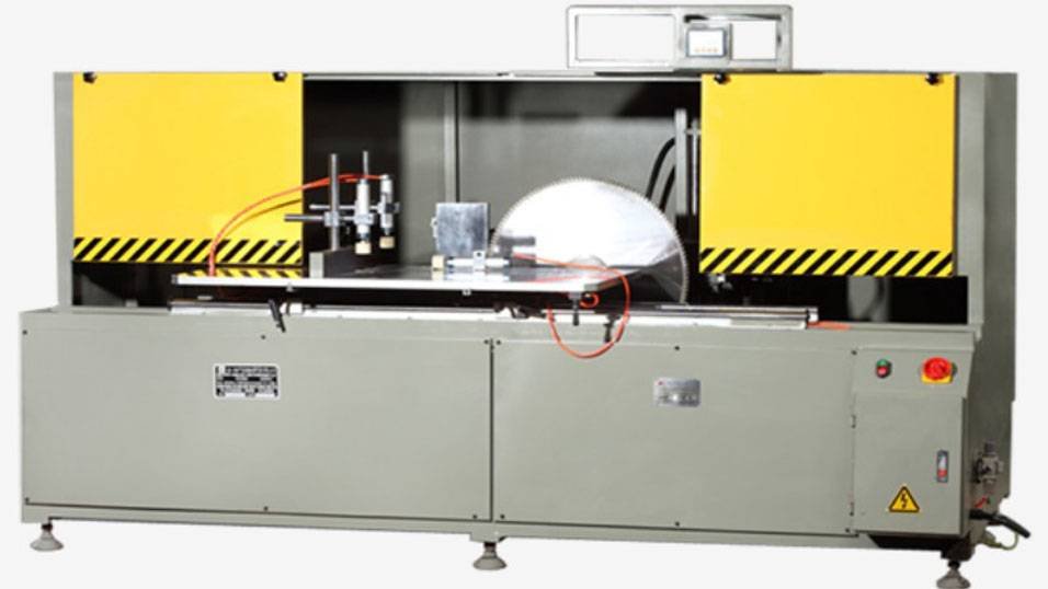 kingtool aluminium machinery KT-318C Single Head Saw Machine for Aluminium Curtain Wall Aluminium Curtain Wall Machine image1