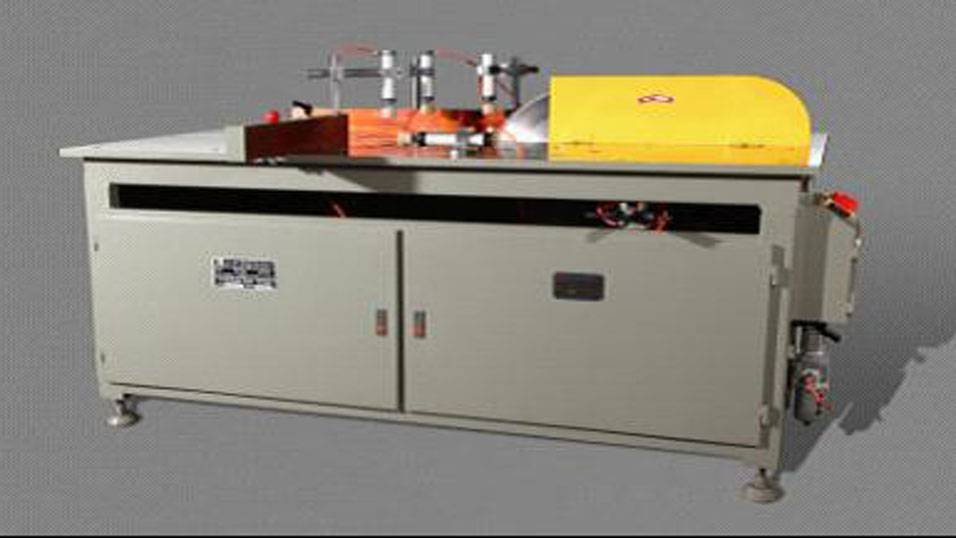 kingtool aluminium machinery KT-323A/B Manual Single Head Saw Cutting Machine for AL Curtain Wall Profiles Aluminum Cutting Machine image6