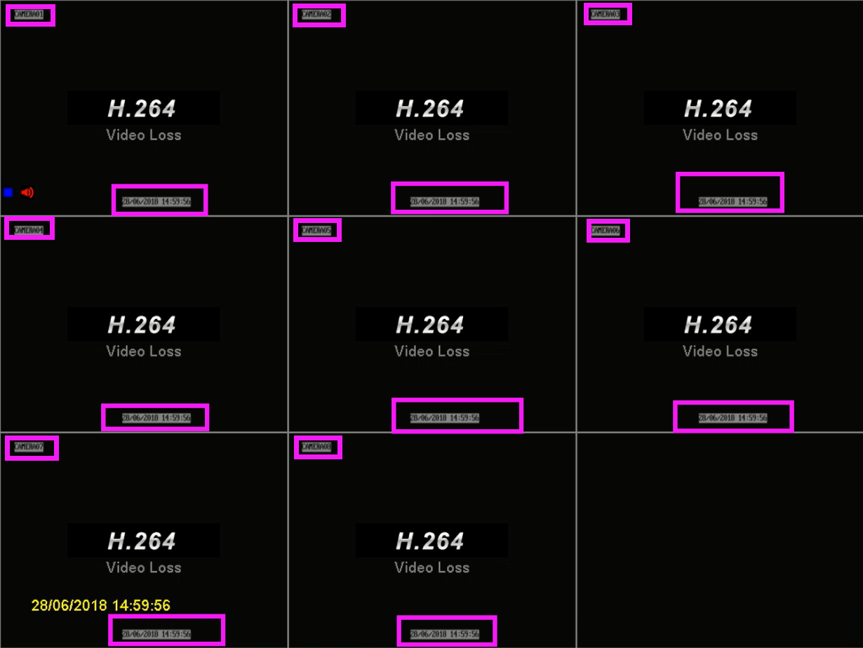 Ansjer-How To Change The Position Display Of The Camera Name And Timedate On